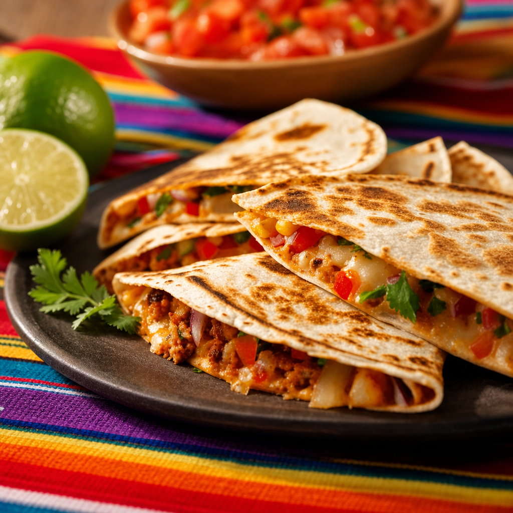 Quesadilla Con Pastor.
