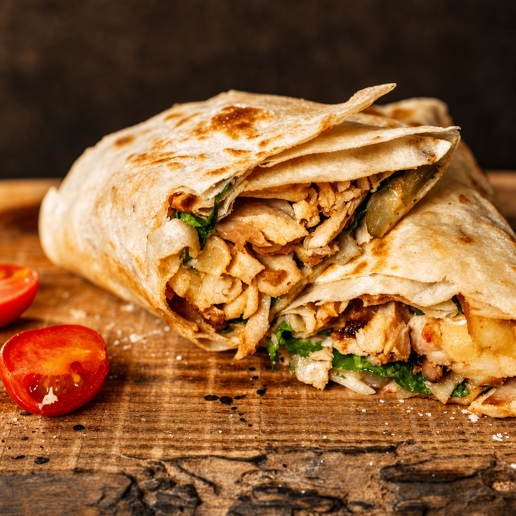 Burritos De Pura Carne De Buche.