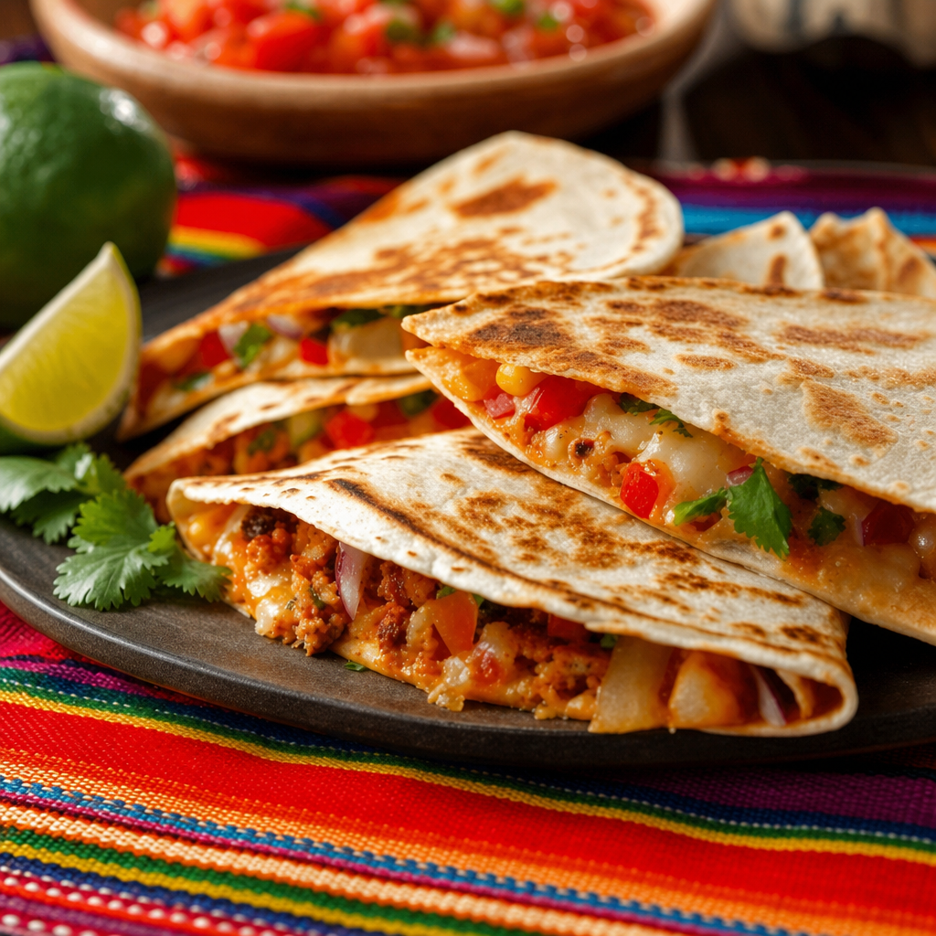 Quesadilla Con Cabeza.