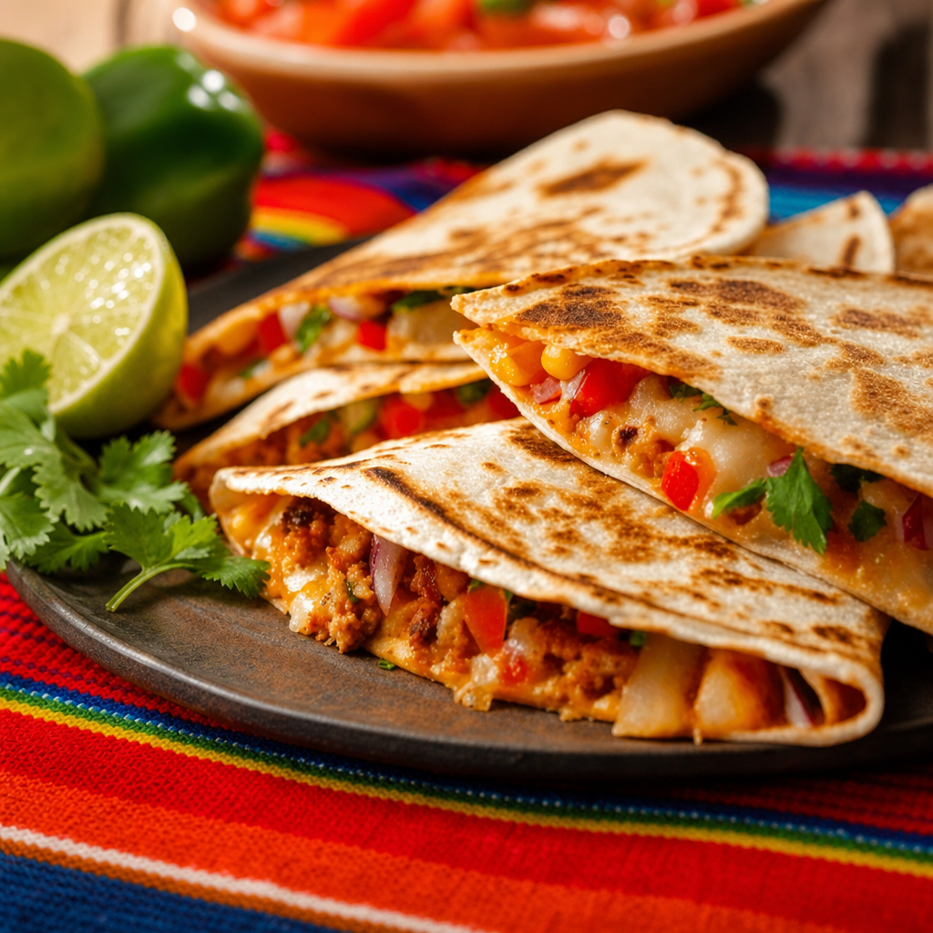 Quesadilla Con Lengua.