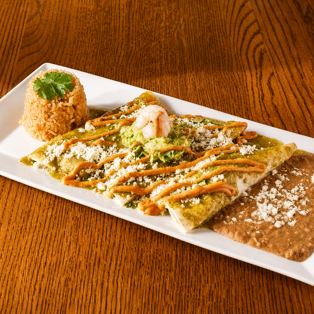 Crab Enchiladas.