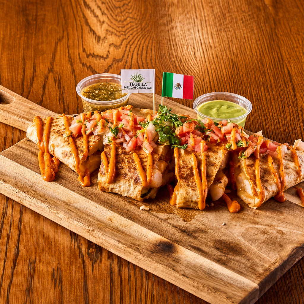 Shrimp Quesadilla.