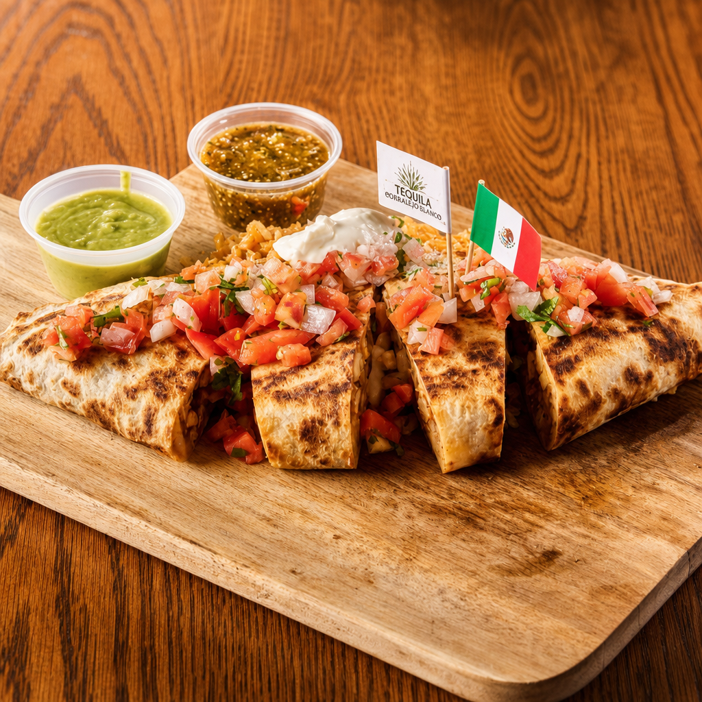 Veggie Quesadilla.