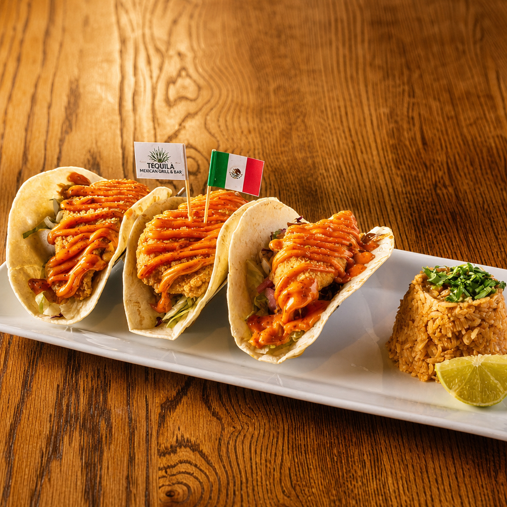 Shrimp Tacos.
