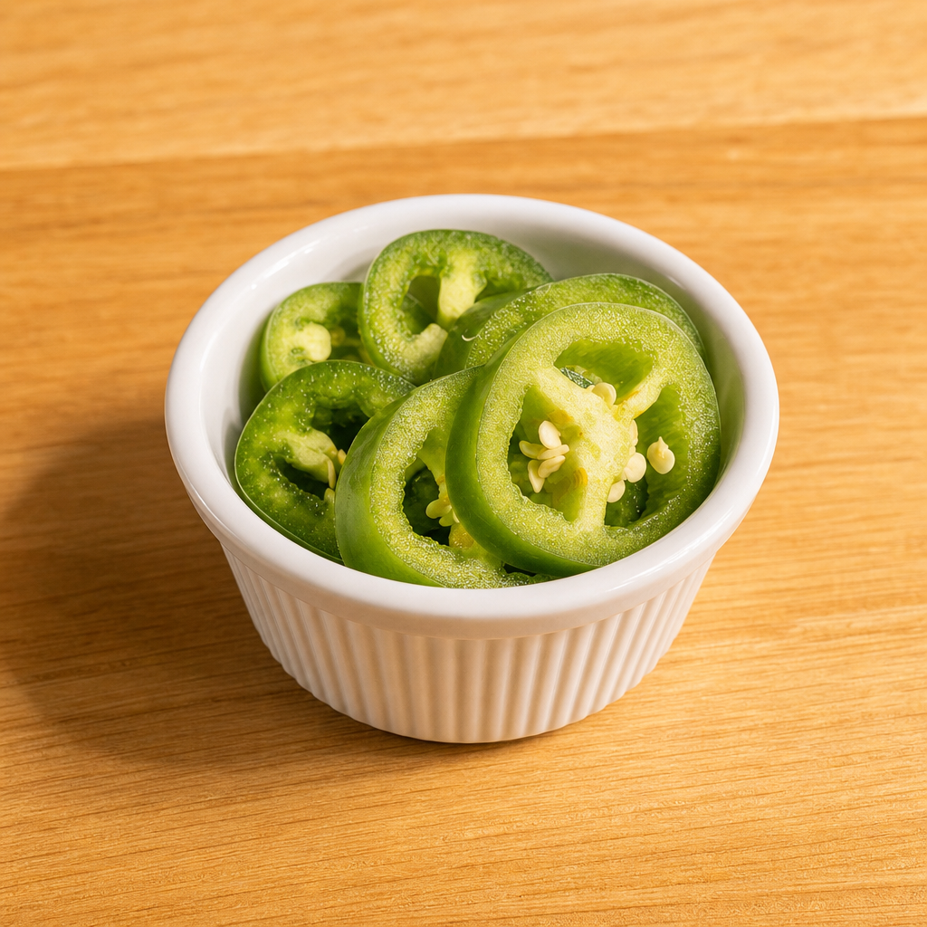 Side of Jalapenos.