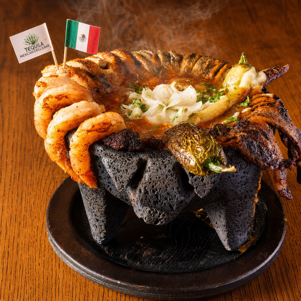 Tequila Molcajete.