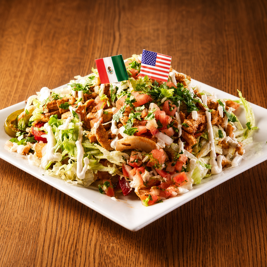 Fajitas Nachos.