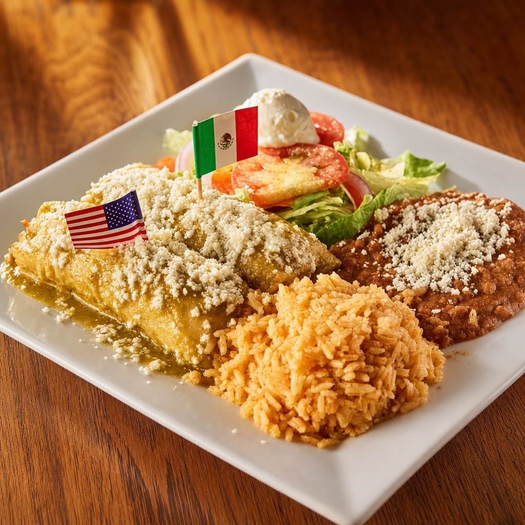 Tamales Meal.