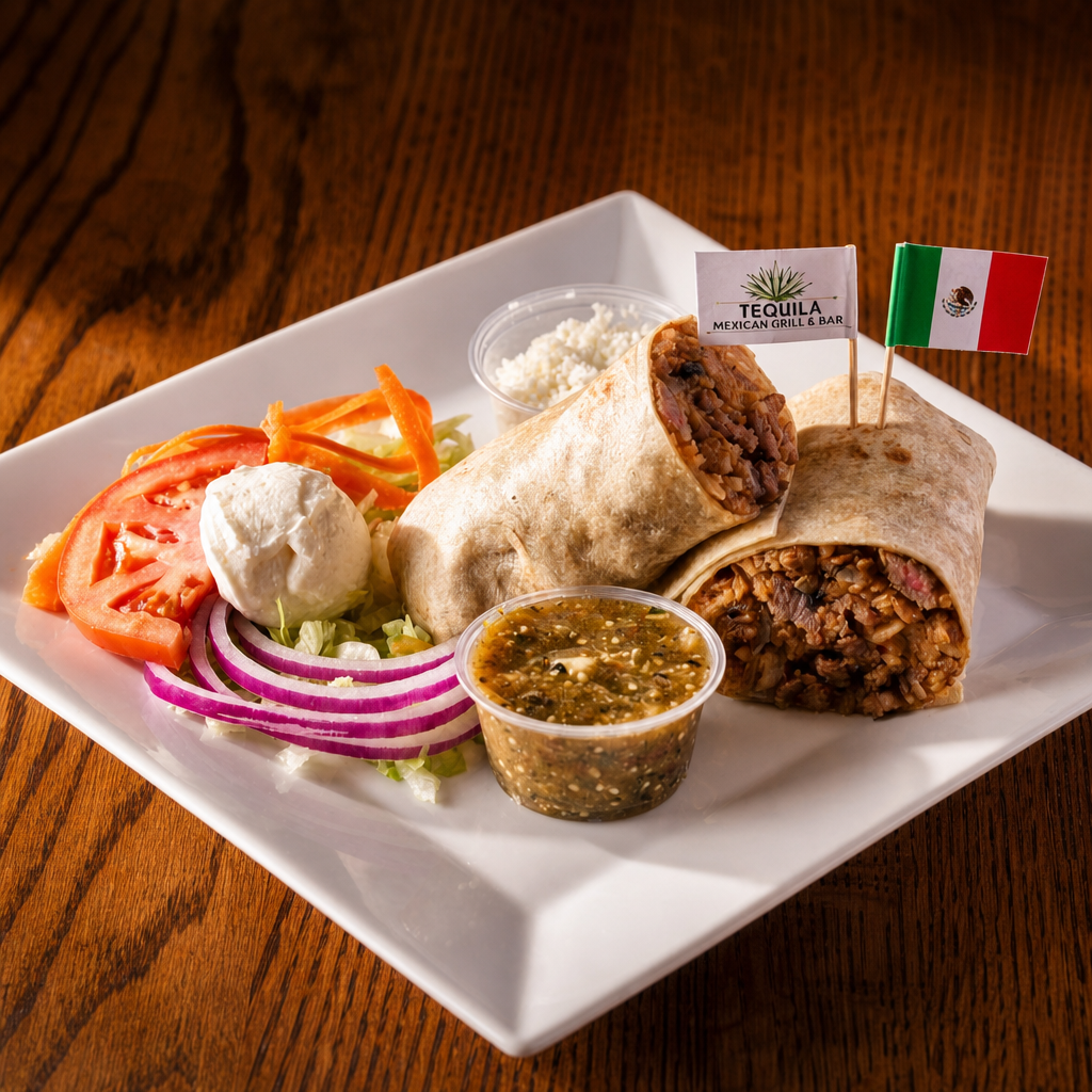 Grilled Chicken Burrito.