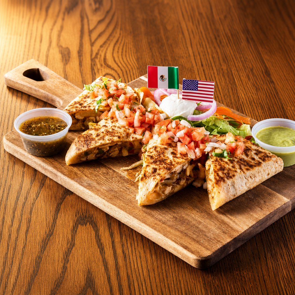 Grilled Chicken Quesadilla.