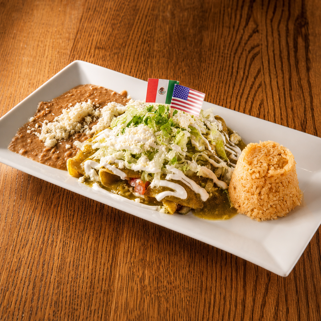 Verdes Enchiladas.