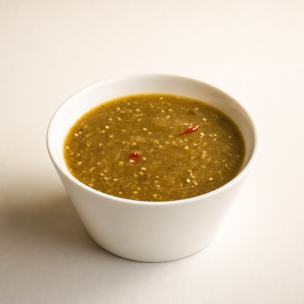 Side of Green Sauce.