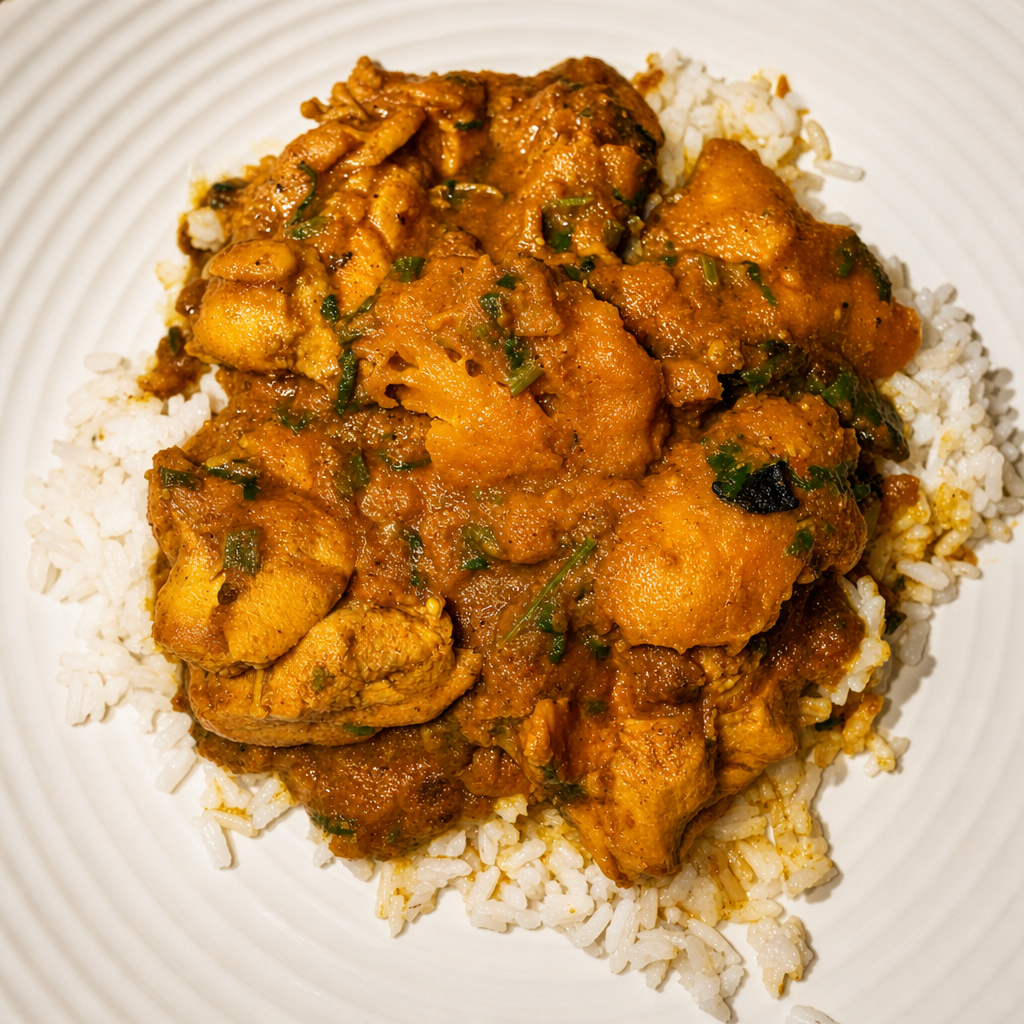 Chicken Roasted Pumpkin Curry
