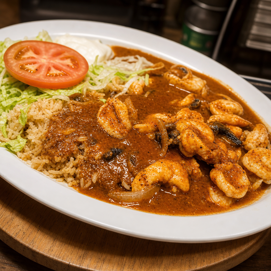 Camarones a La Diabla.