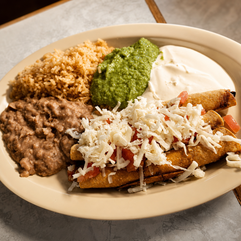 Taquitos Plate.