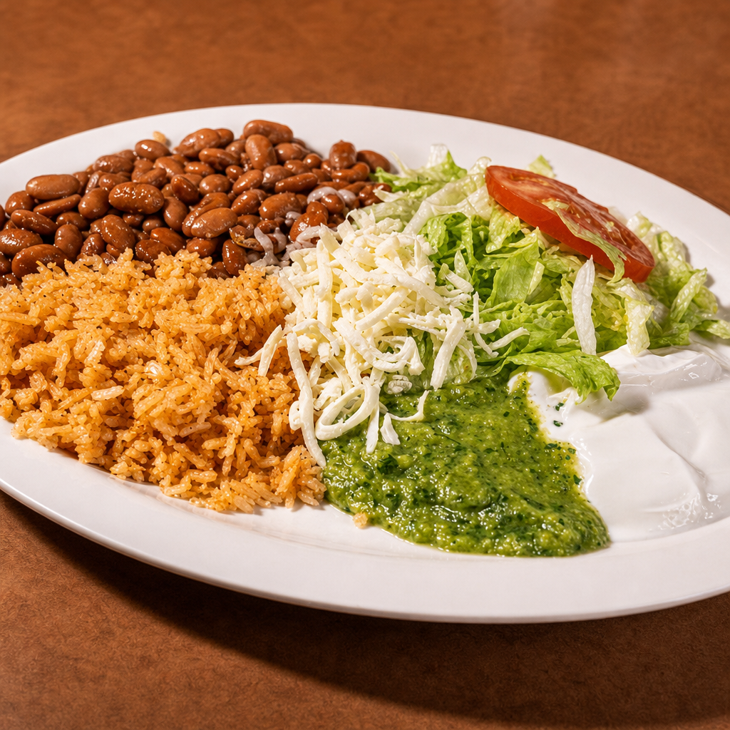 Vegetarian Plate.