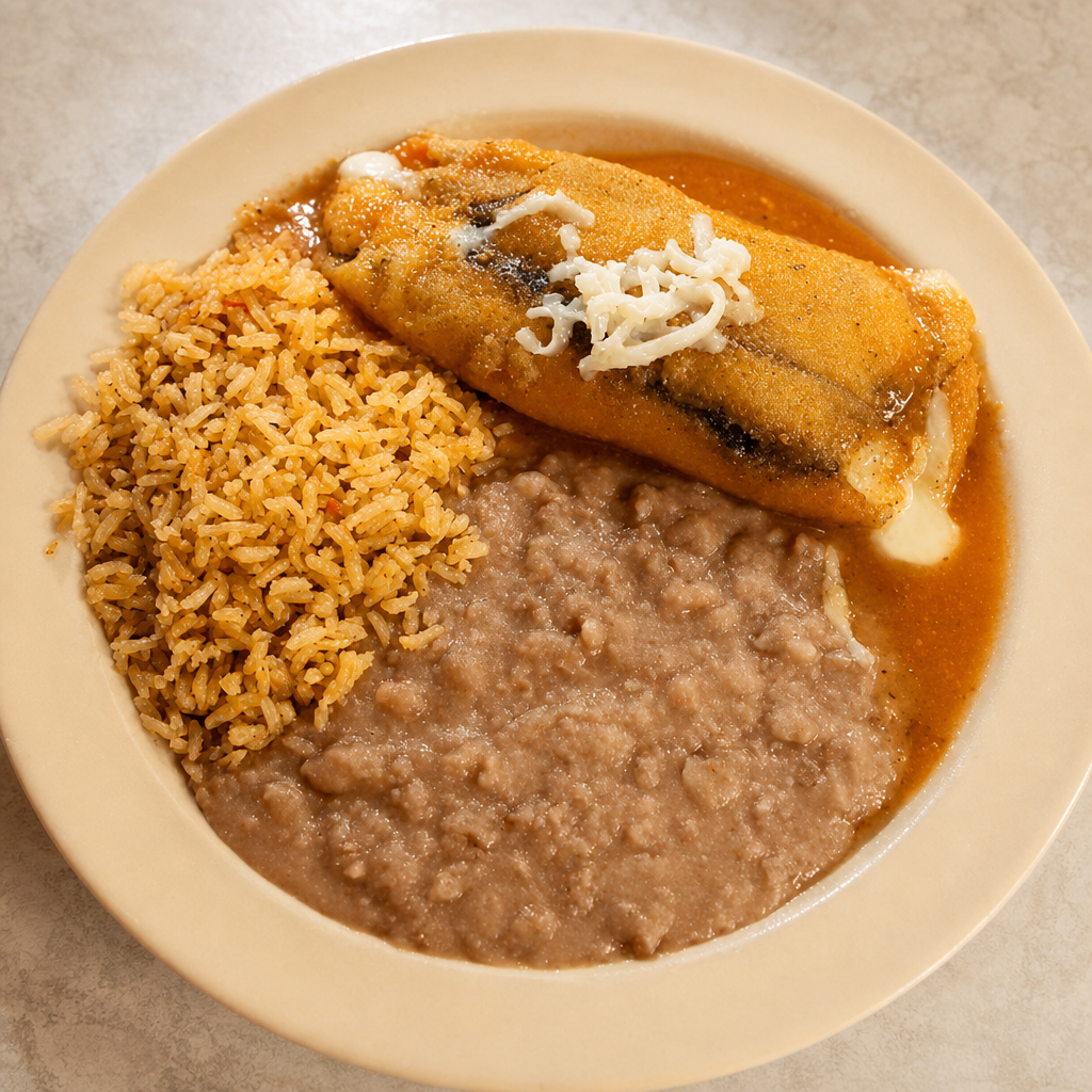 1 Chile Relleno Combo.
