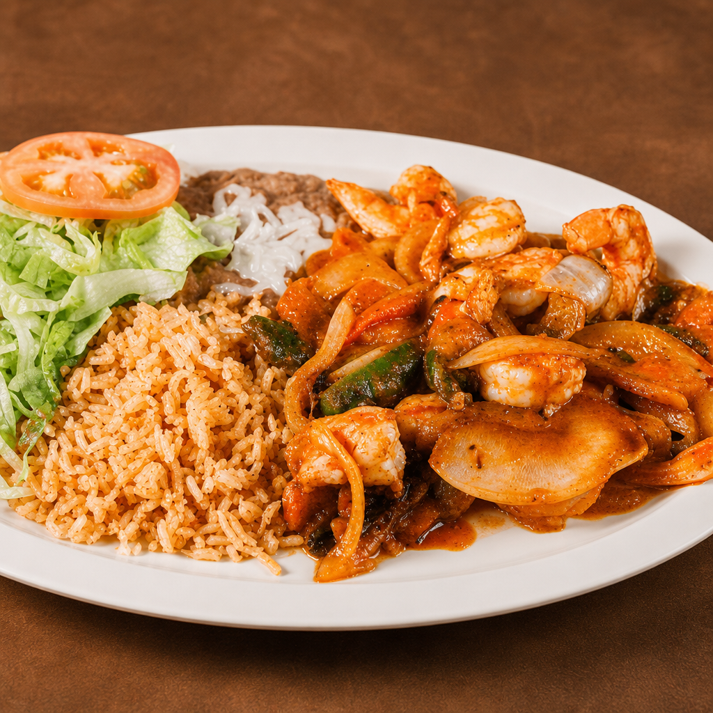 Camarones Rancheros.
