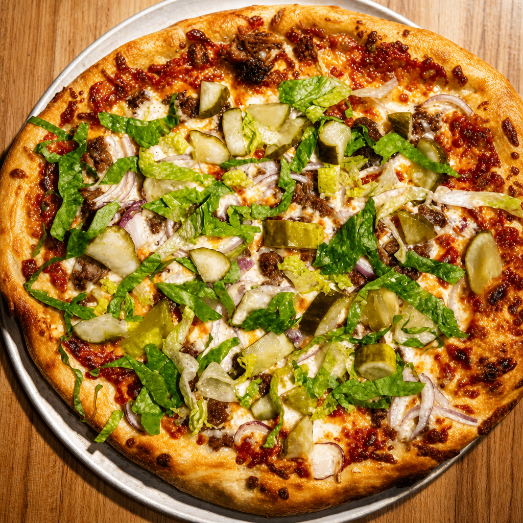 Big Mac Pizza.