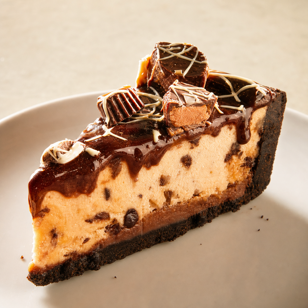 Mile High Peanut Butter Pie.