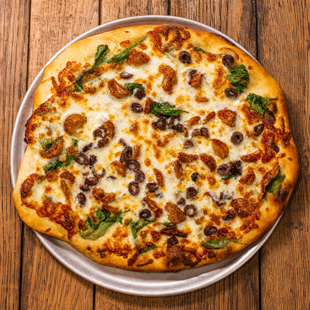 Get Him to the Greek Pizza.