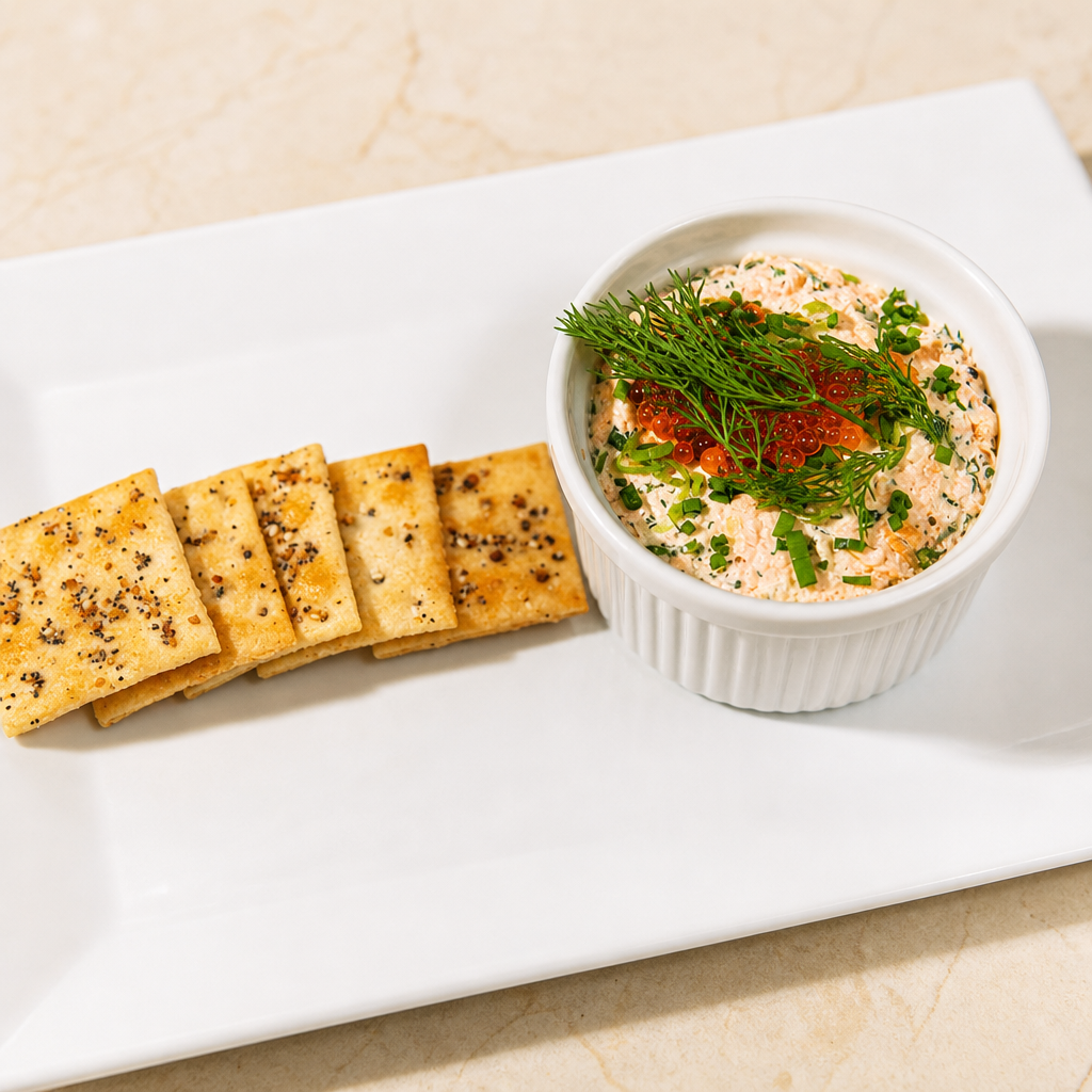 Smoked Salmon Rillettes.