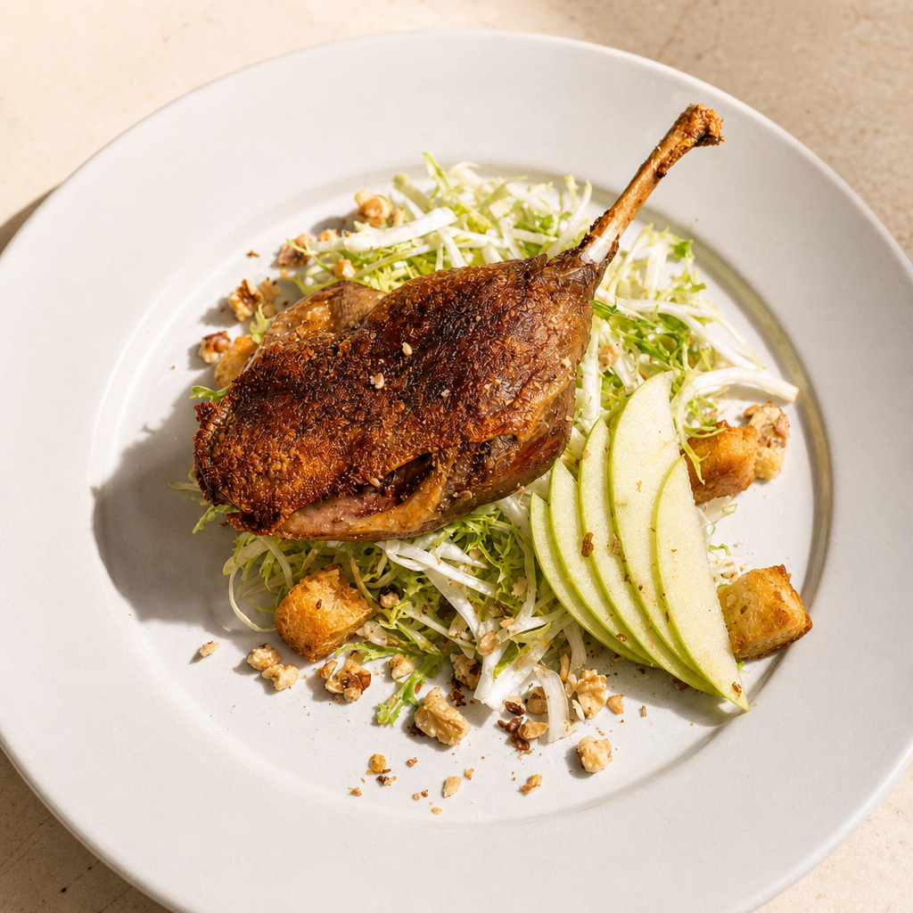 Crispy Duck Confit.