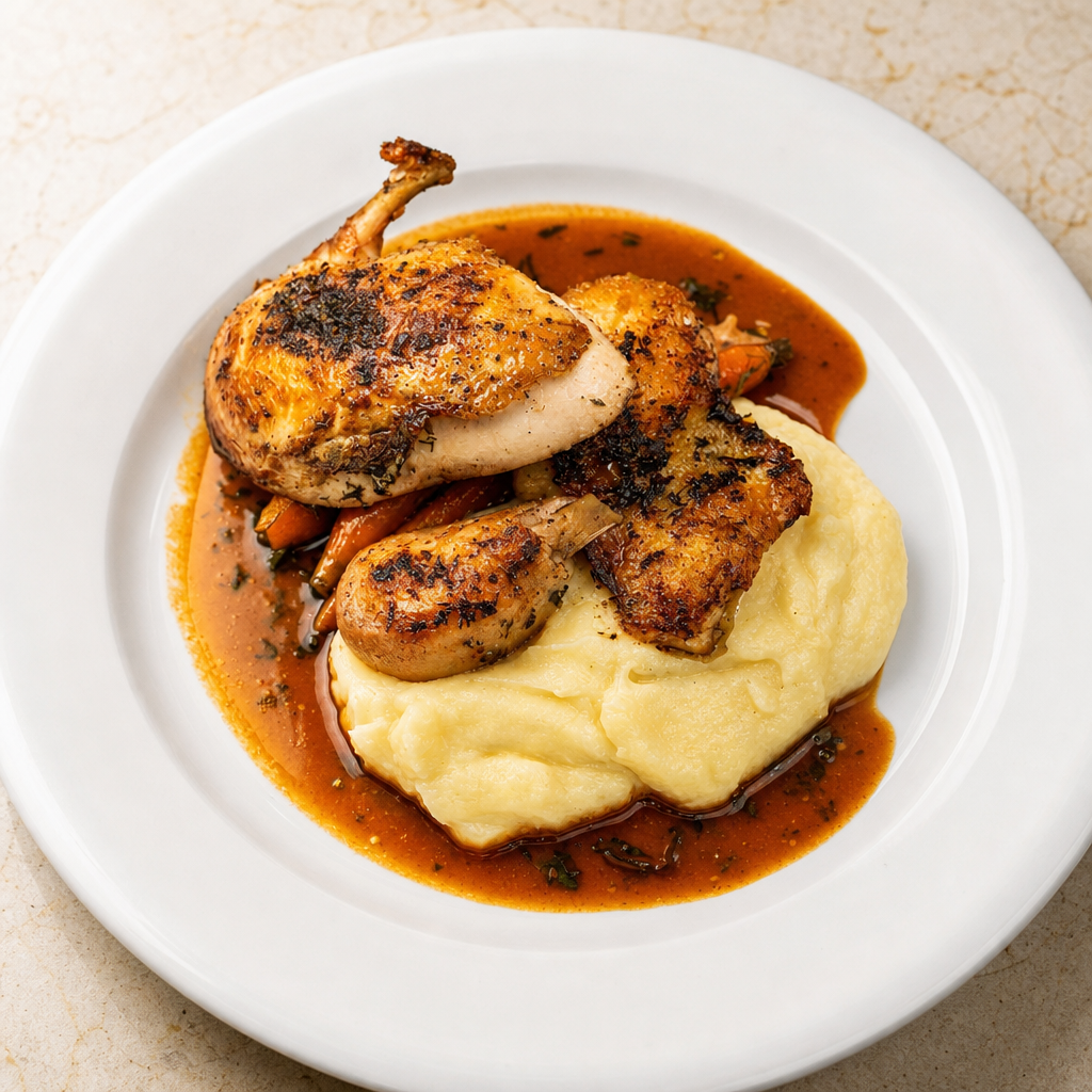 Demi Poulet Roti.