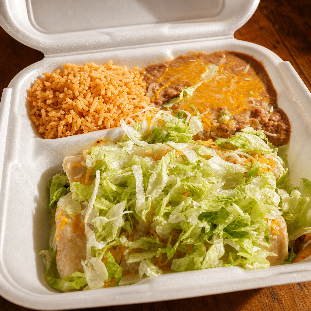 Two Enchiladas