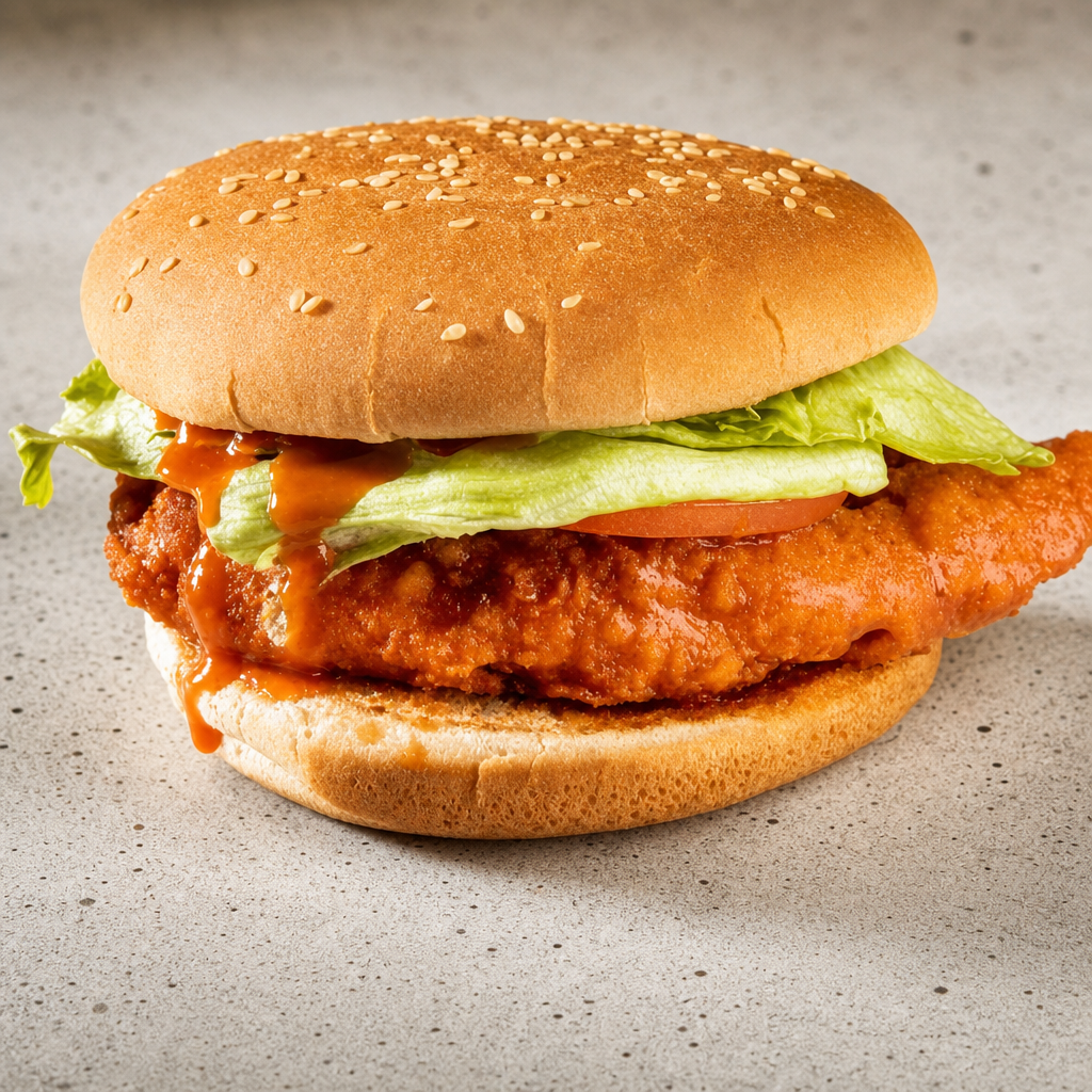 Fried Buffalo Chicken Breast Sandwich