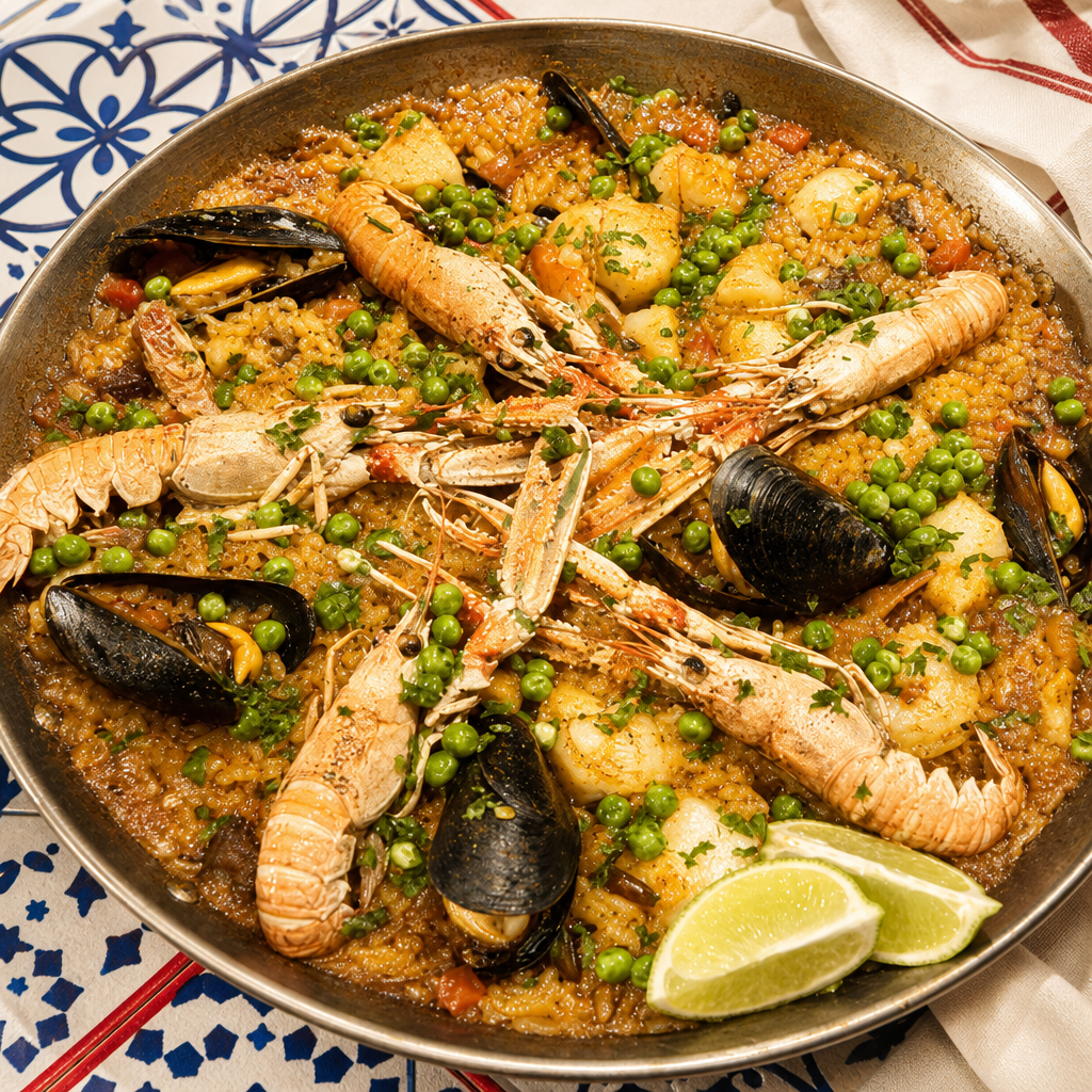 47.PAELLA VALENCIANA.