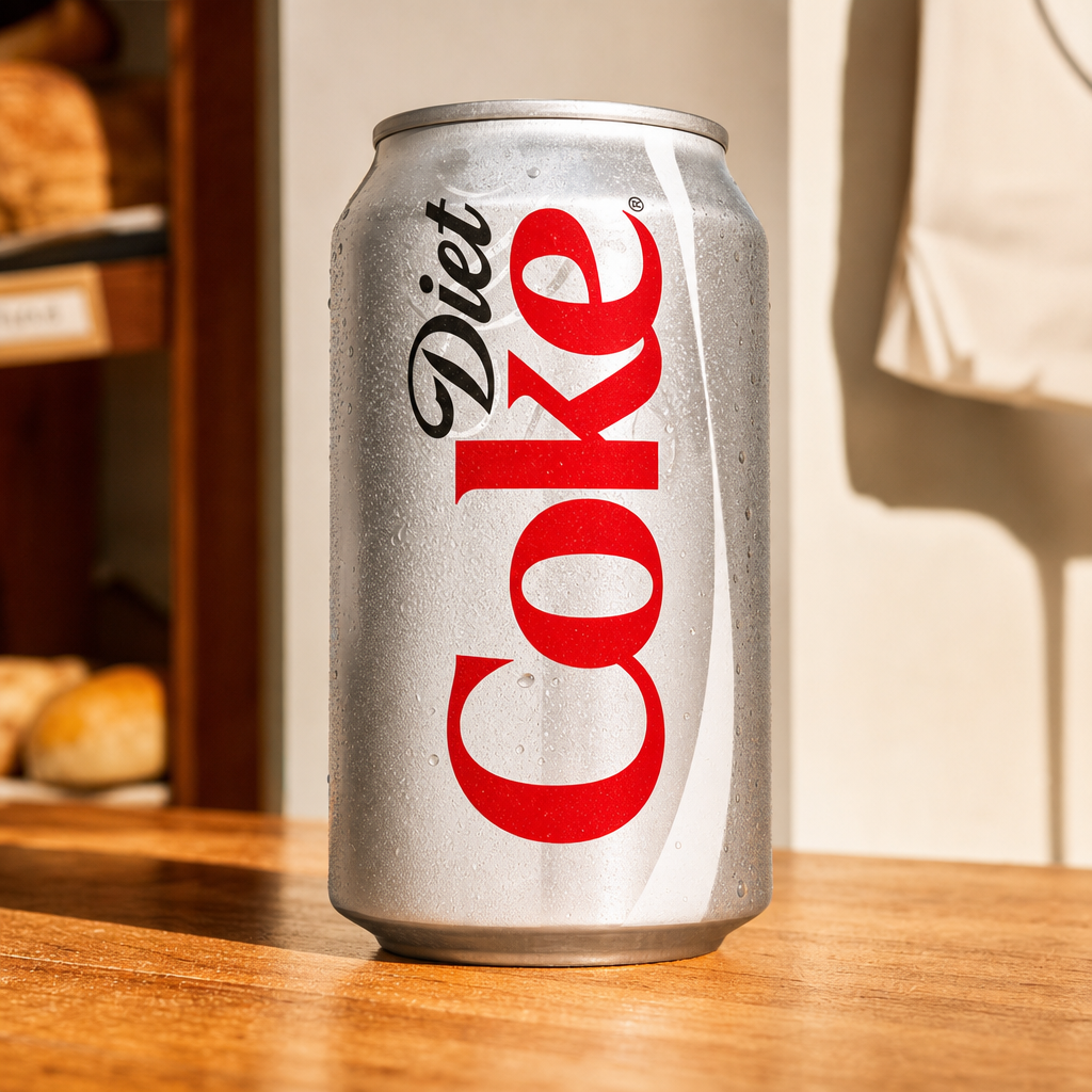 DIET COKE.