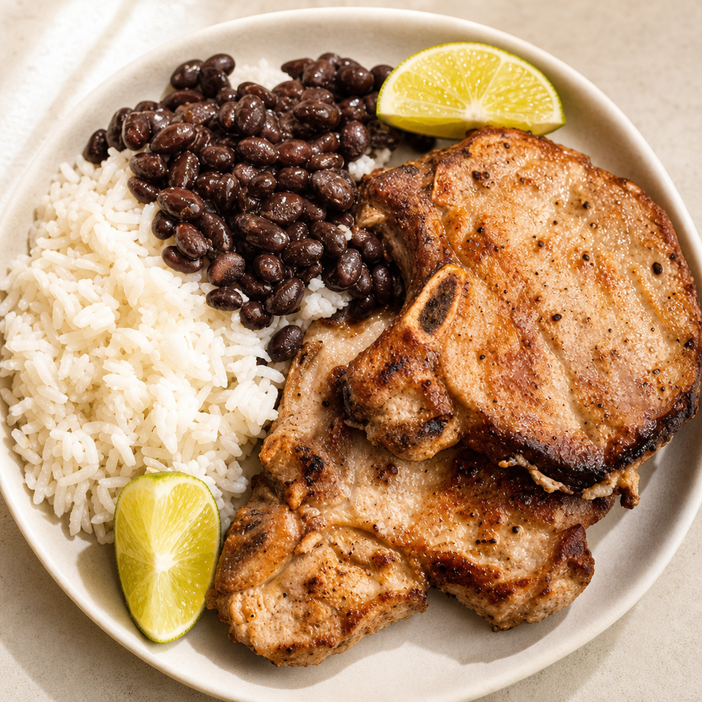 42.CHULETAS DE PUERCO.