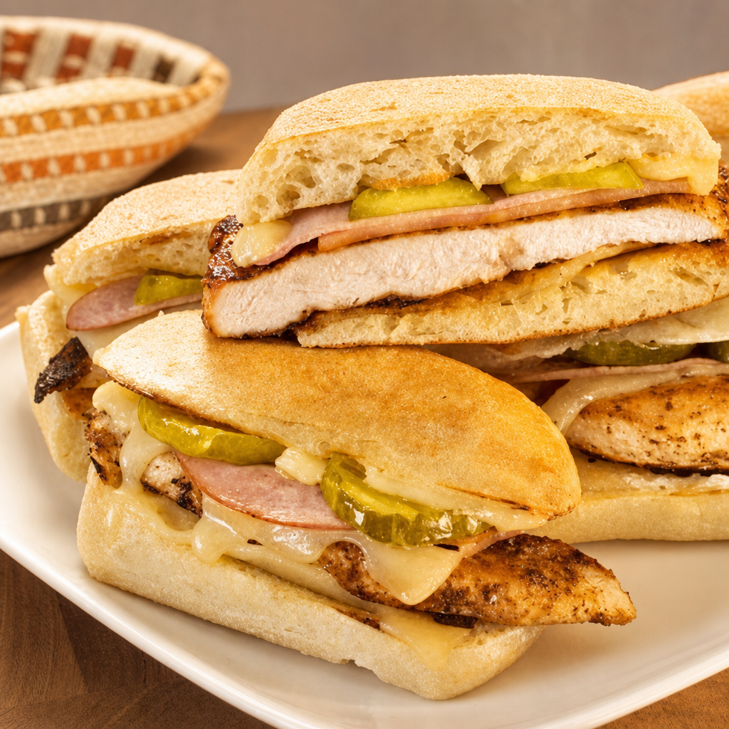 24.PAN CON POLLO.
