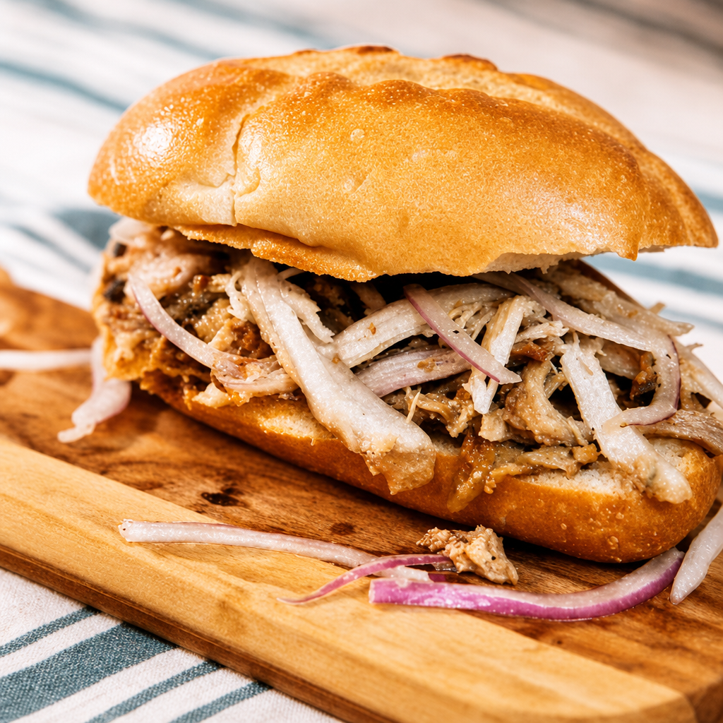 25.PAN CON LECHON.