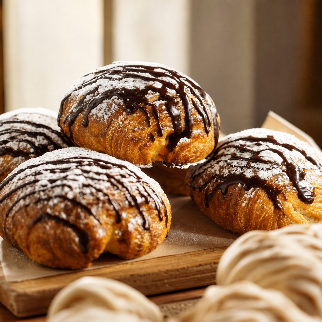 Chocolate croissant.