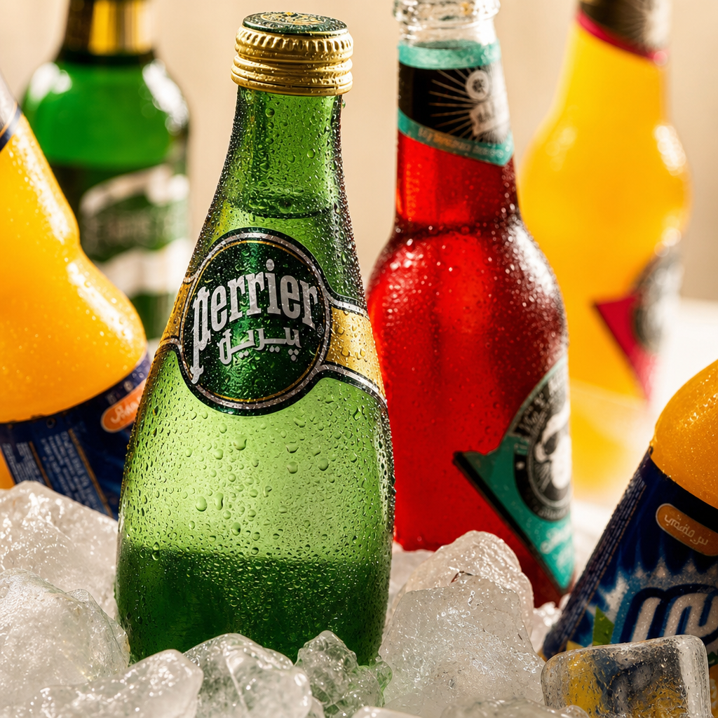 Perrier or Pellegrino.
