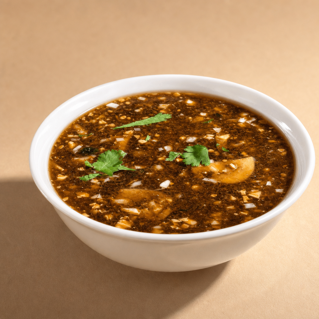 Veg Manchow Soup.