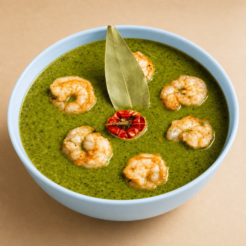 Shrimp Nilgiri Korma.