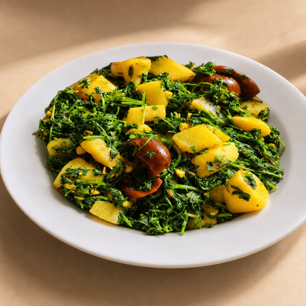 Aloo Methi.