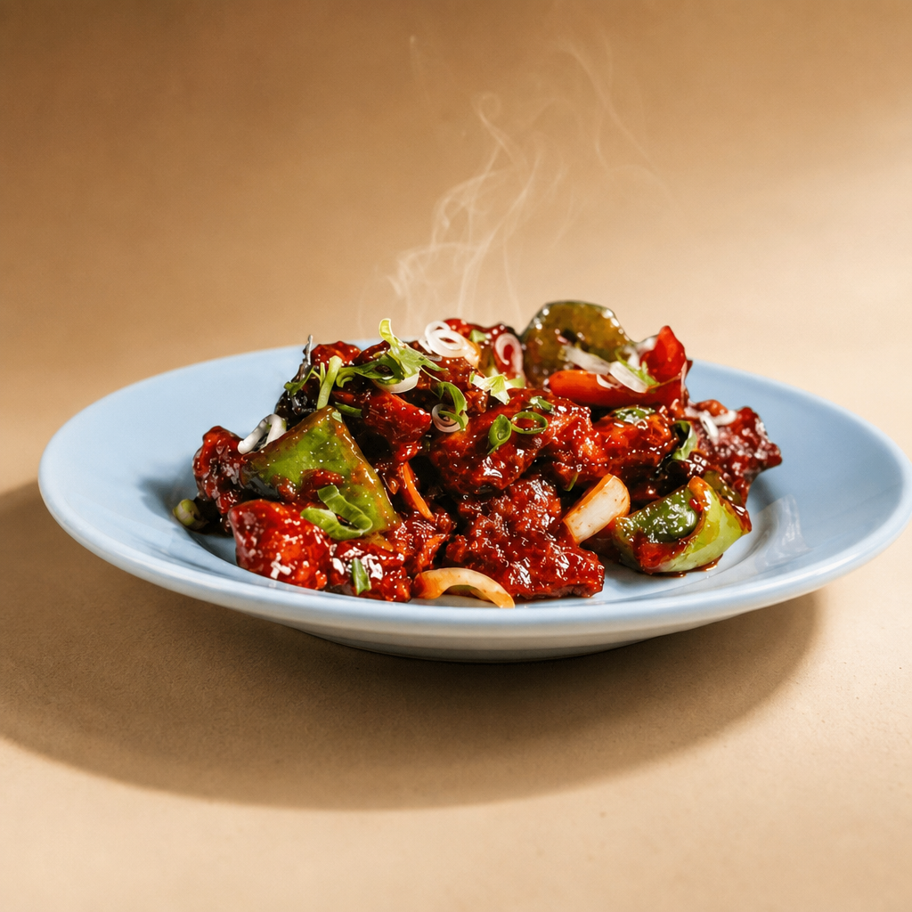 Paneer Chilly.