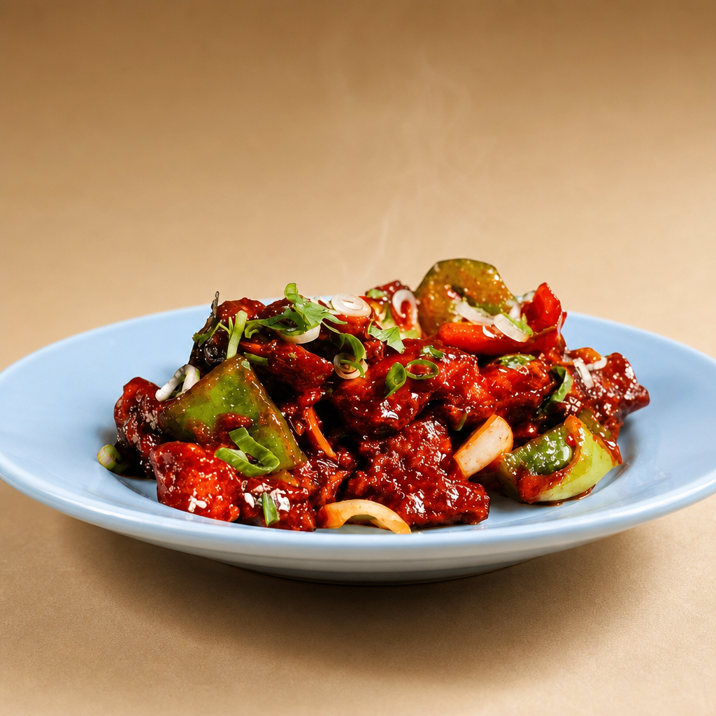 Tofu Chilli.
