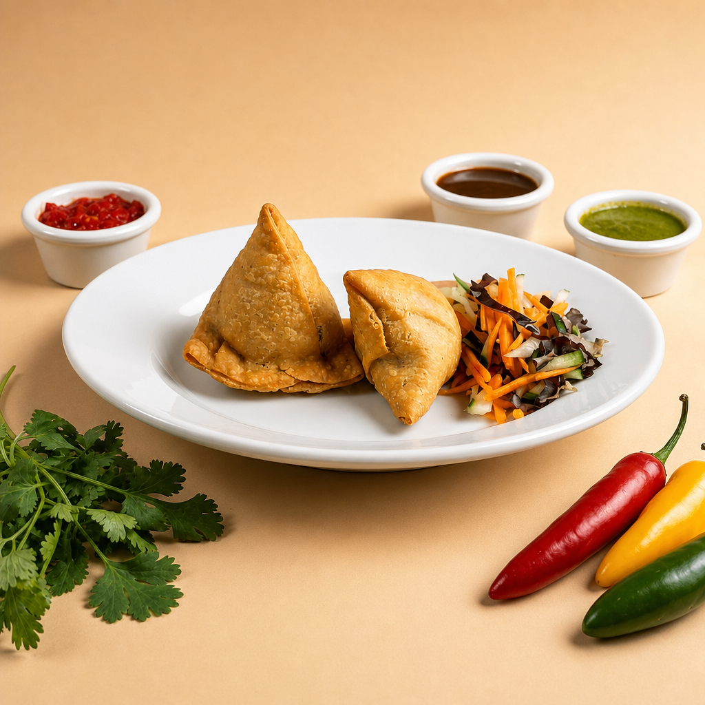 Meat Samosa Lamb.