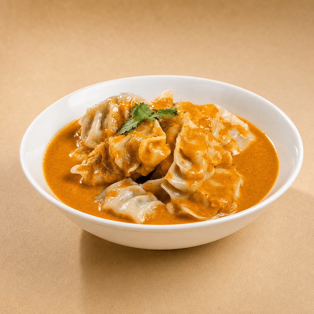 Chicken Jhol Momo.