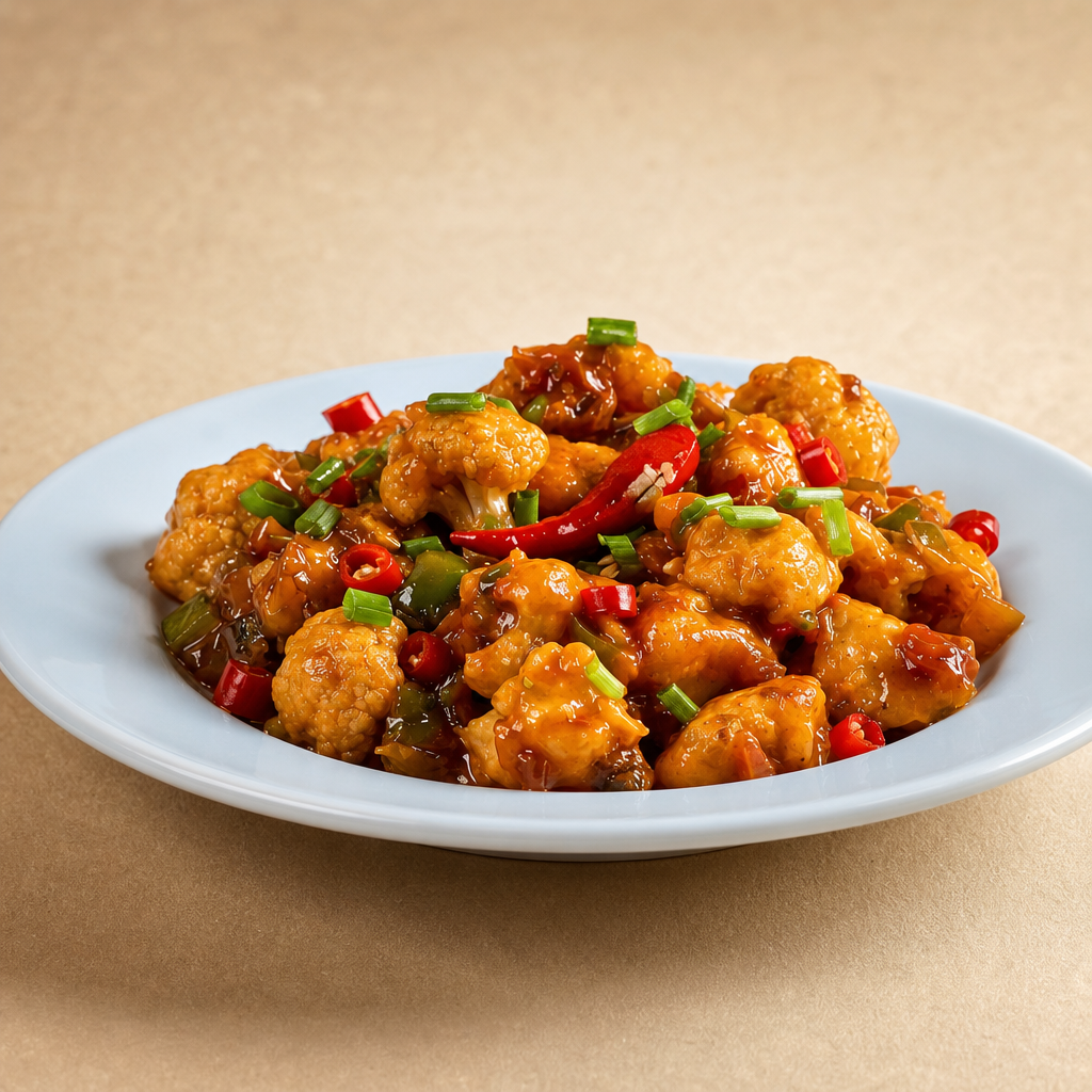 Veg Manchurian.