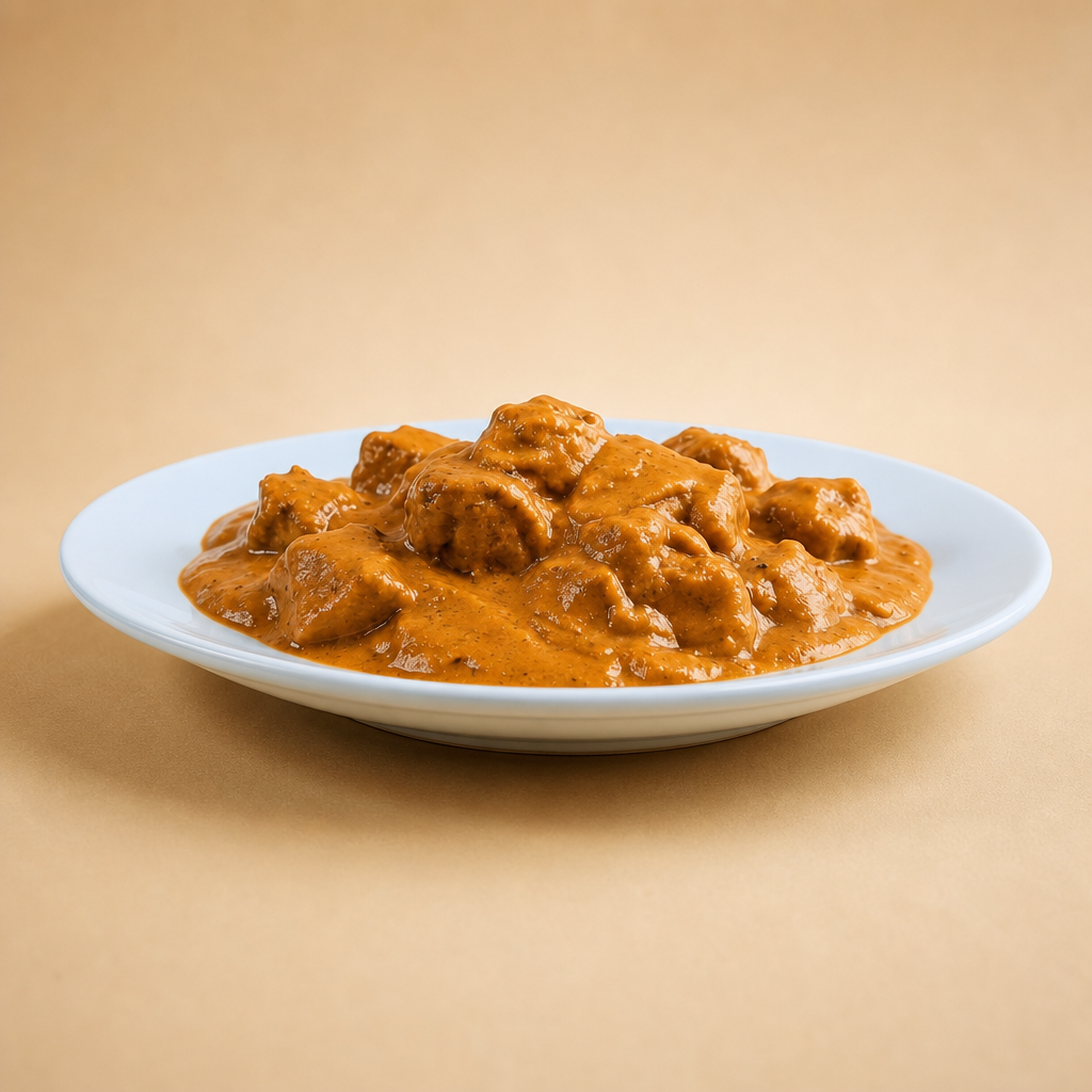 Goat Tikka Masala.