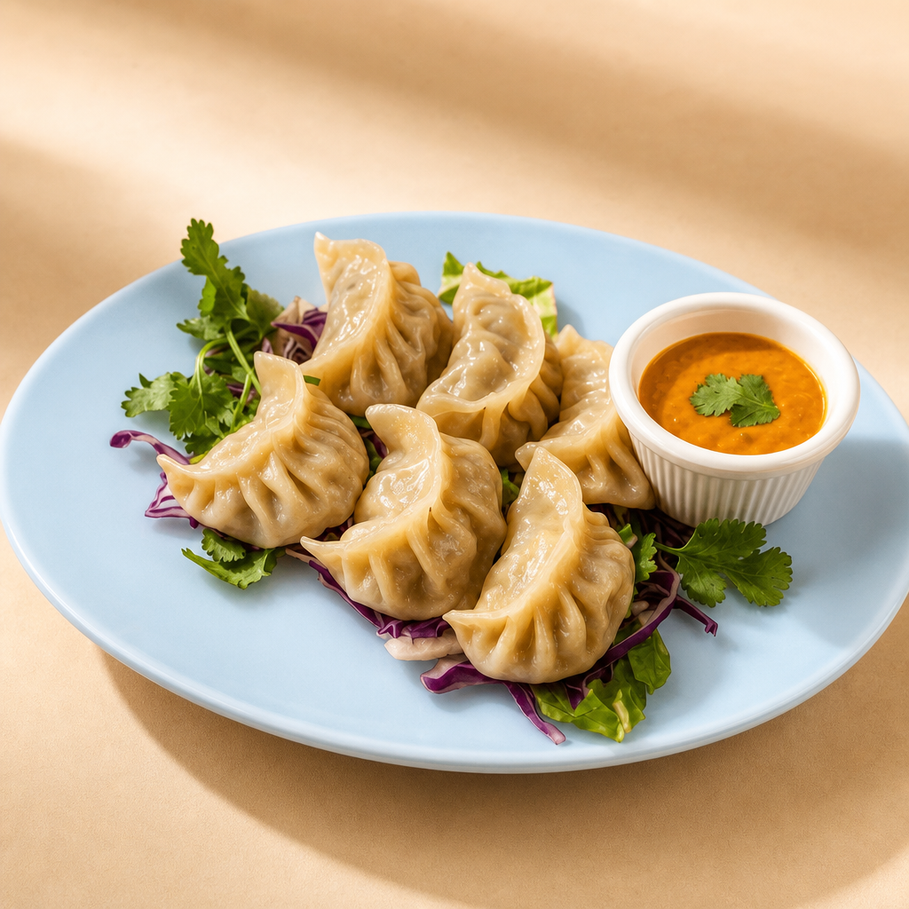 Vegetable Momo.