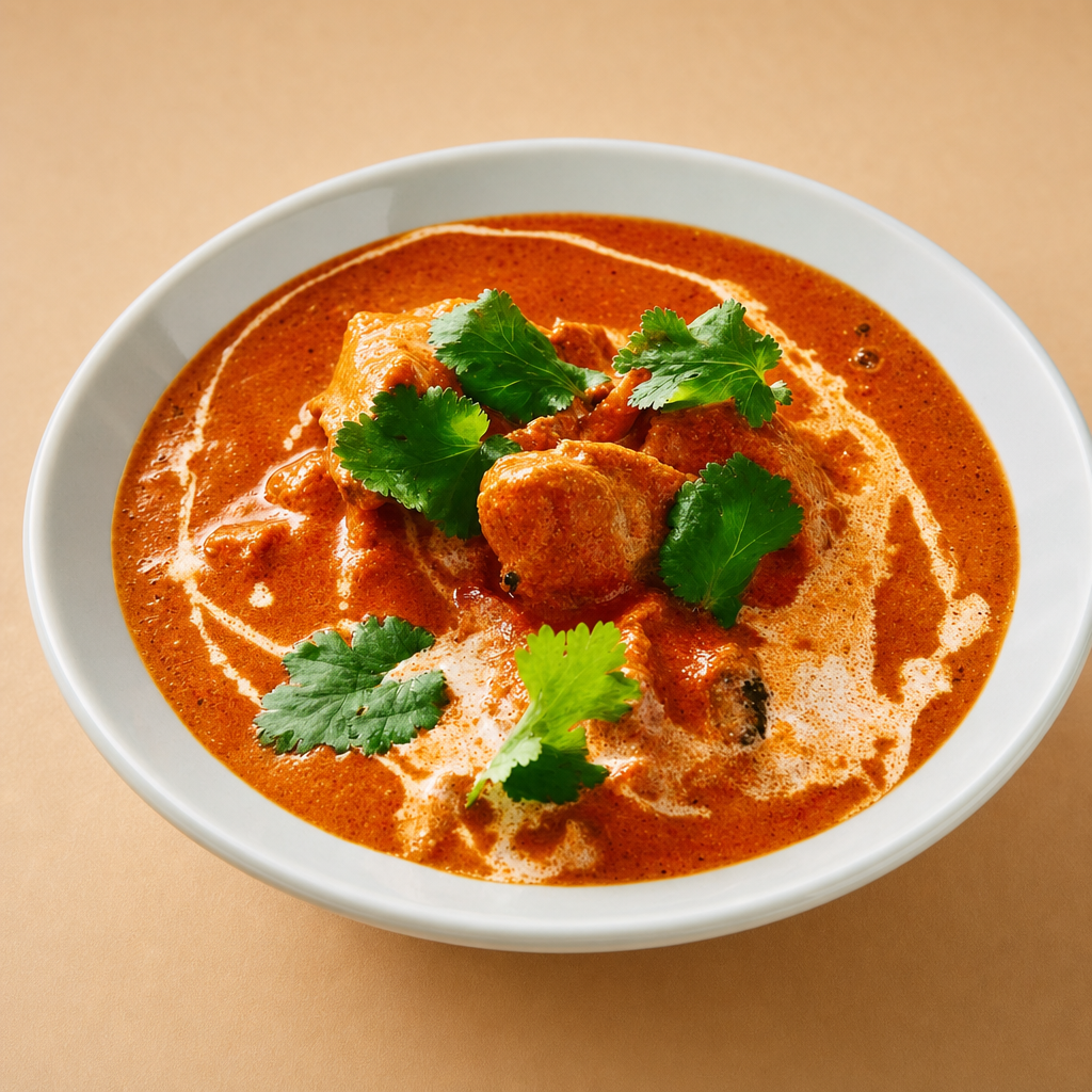 Kids Butter Chicken with Rice.