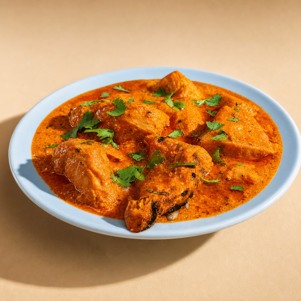 Jack Fruit Tikka Masala.
