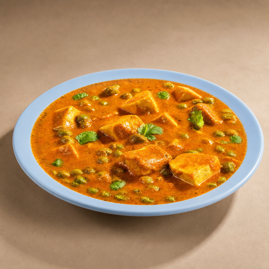 Matar Paneer.